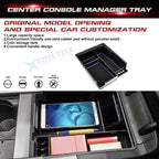 Center Armrest Box Insert Storage Case Tray for Hyundai Palisade (2020-2024)