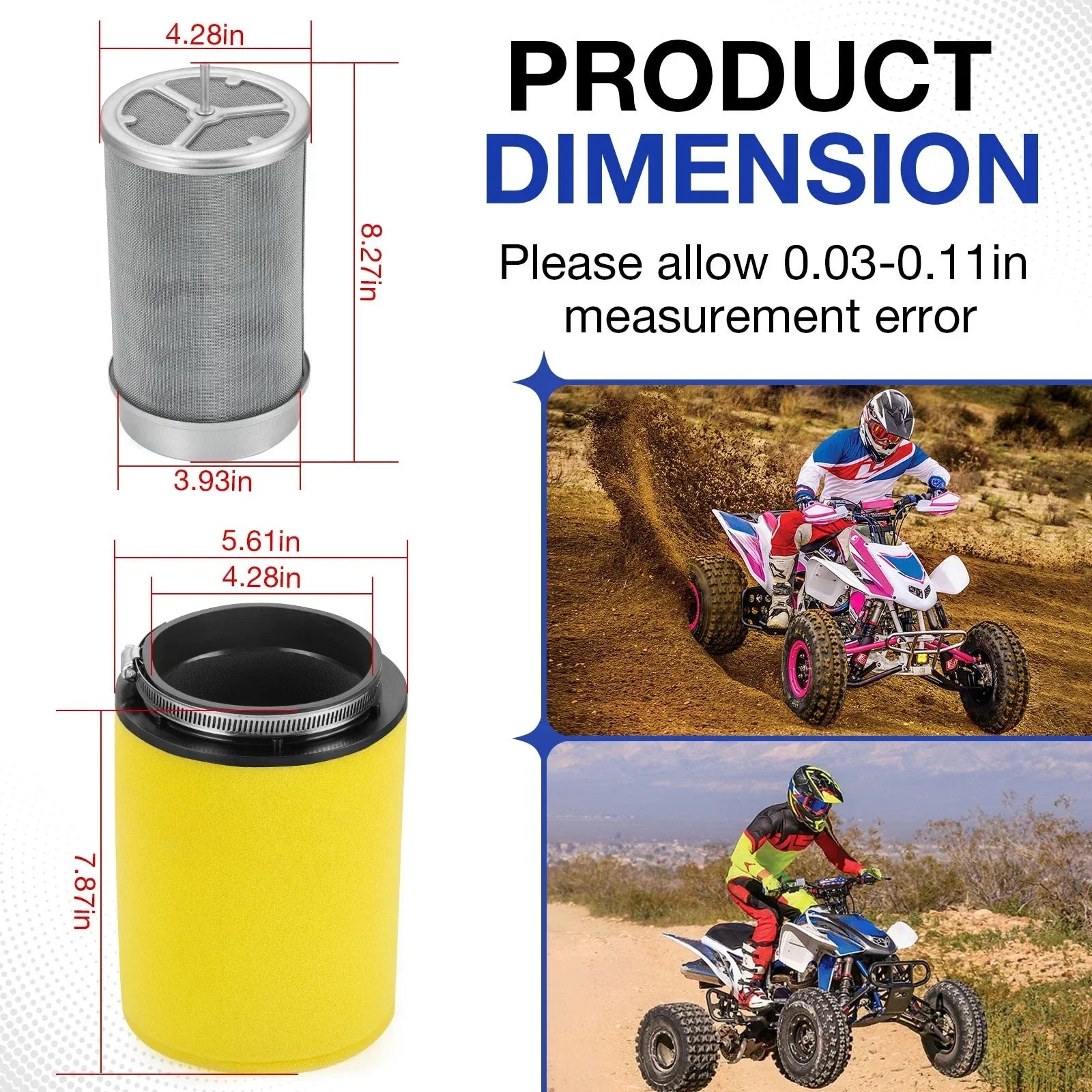 Air Filter & Body Set for Honda TRX450R/TRX450ER (2006–2014)