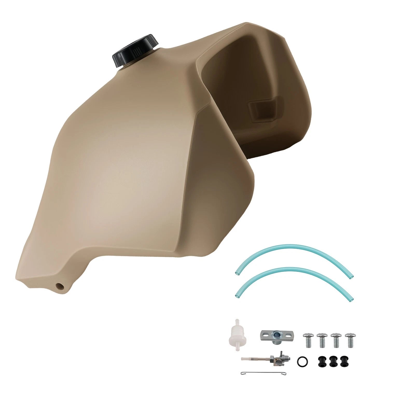 Fuel Tank w/ Cap & Petcock for Honda FourTrax 300 TRX300/TRX300FW (1988–2000)
