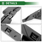 1pc Left Front Bumper Retainer Bracket No. 51117033705 for BMW 525i (2004–2007)