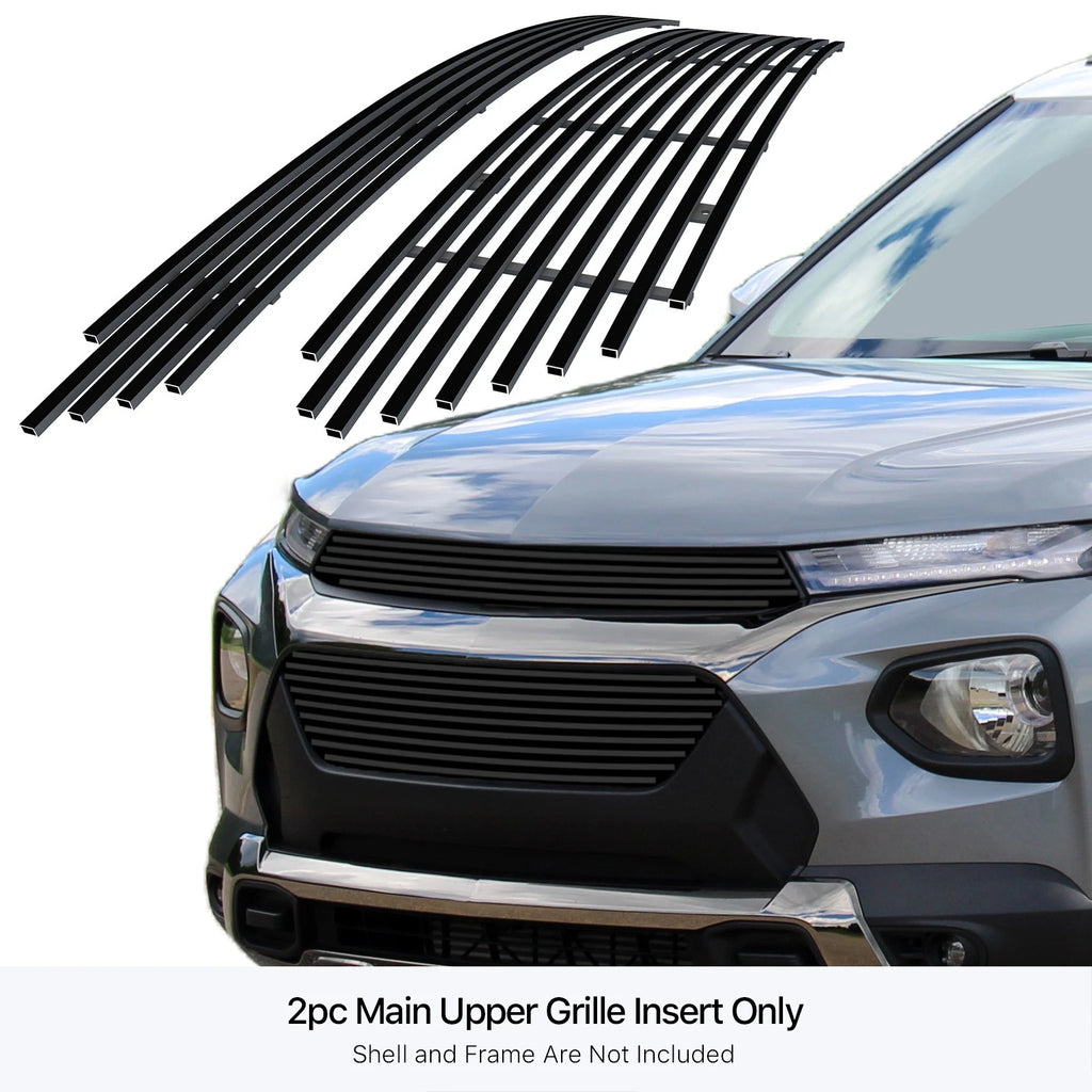 Stainless Black Billet Grille Insert for Chevy Trailblazer (2021-2023)