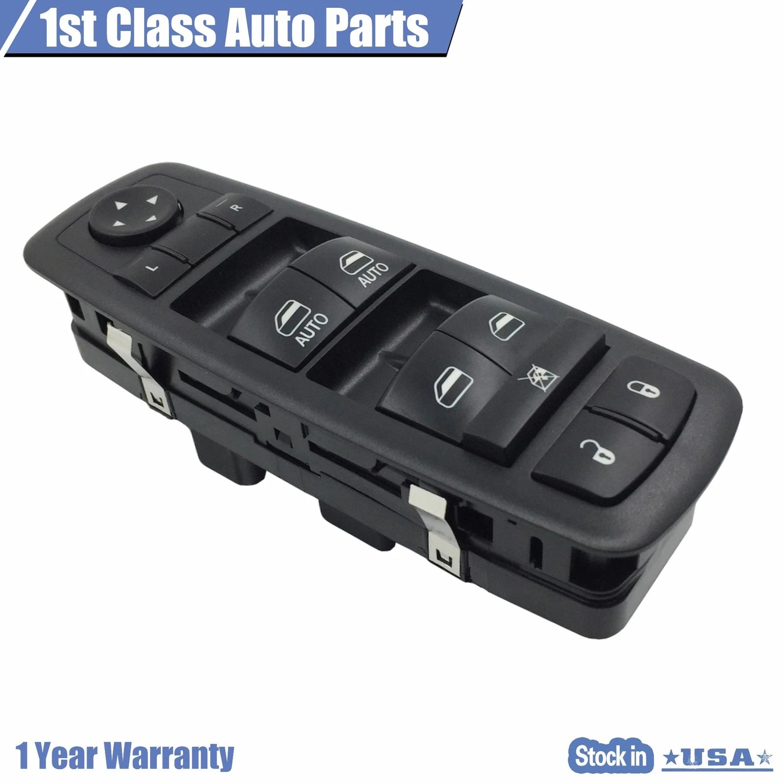 9+3 Pins Left Power Master Window Switch for Jeep Liberty Dodge Nitro (2002–2012) 901-473