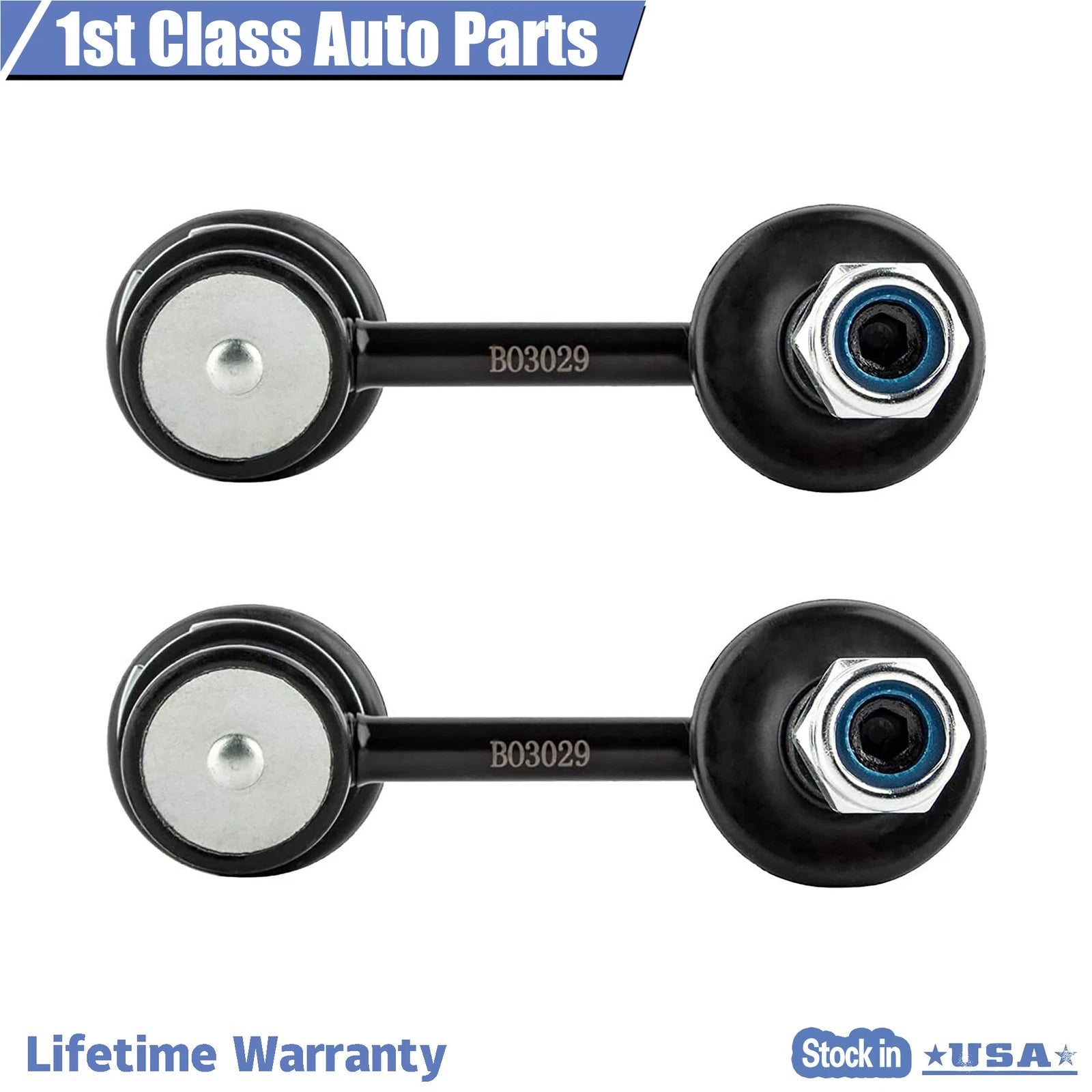2X Stabilizer Sway Bar Suspension Links for Honda Accord (2003–2007) & Acura (2004–2006)