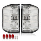 Clear Rear Tail Lights for Chevy Silverado (2014–2019)