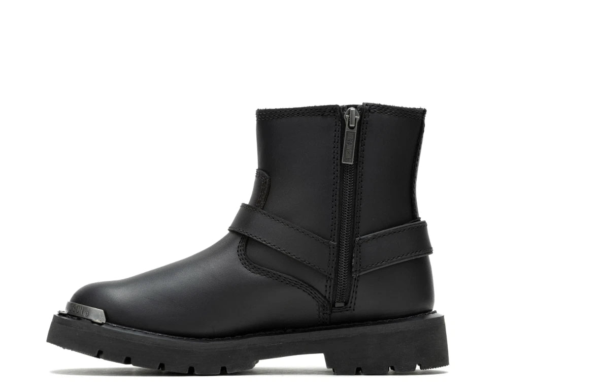 Women's Devi 5.5" Black Motorcycle Boots for Harley-Davidson (OEM D87304)