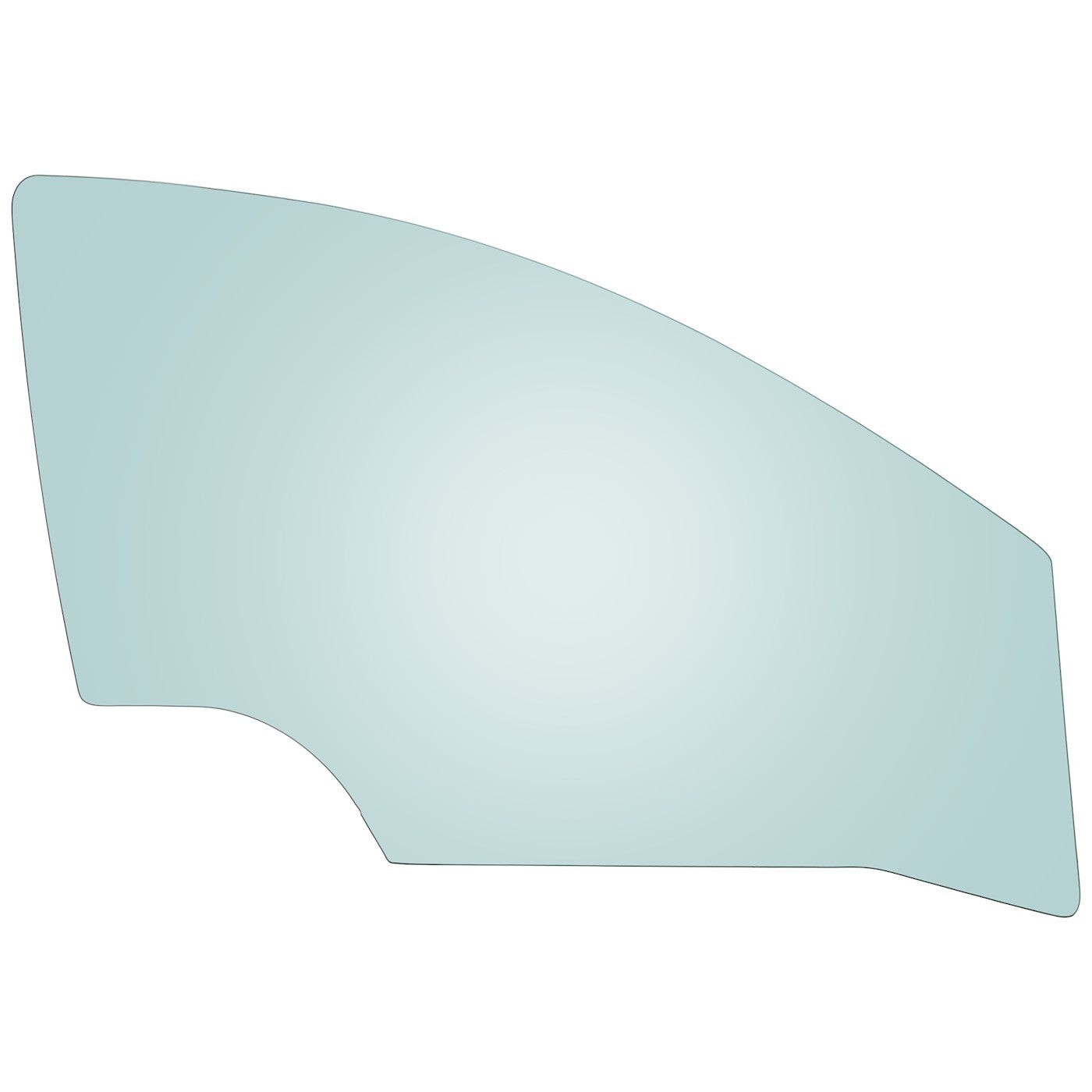 Front Passenger Right Door Glass for Chevy Spark (2013–2019)