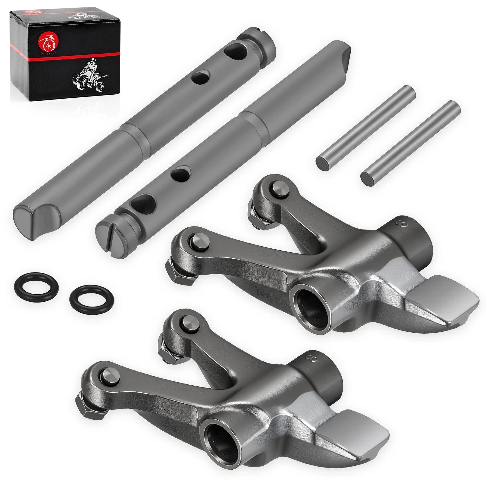 Shaft Rocker Arm Kit & Pin Dowels for Honda TRX250X TRX300X TRX300EX (2001–2009)