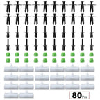 80x Clip Side Sill Skirt Clips Grommets Fastener for E36 (1990���1999)