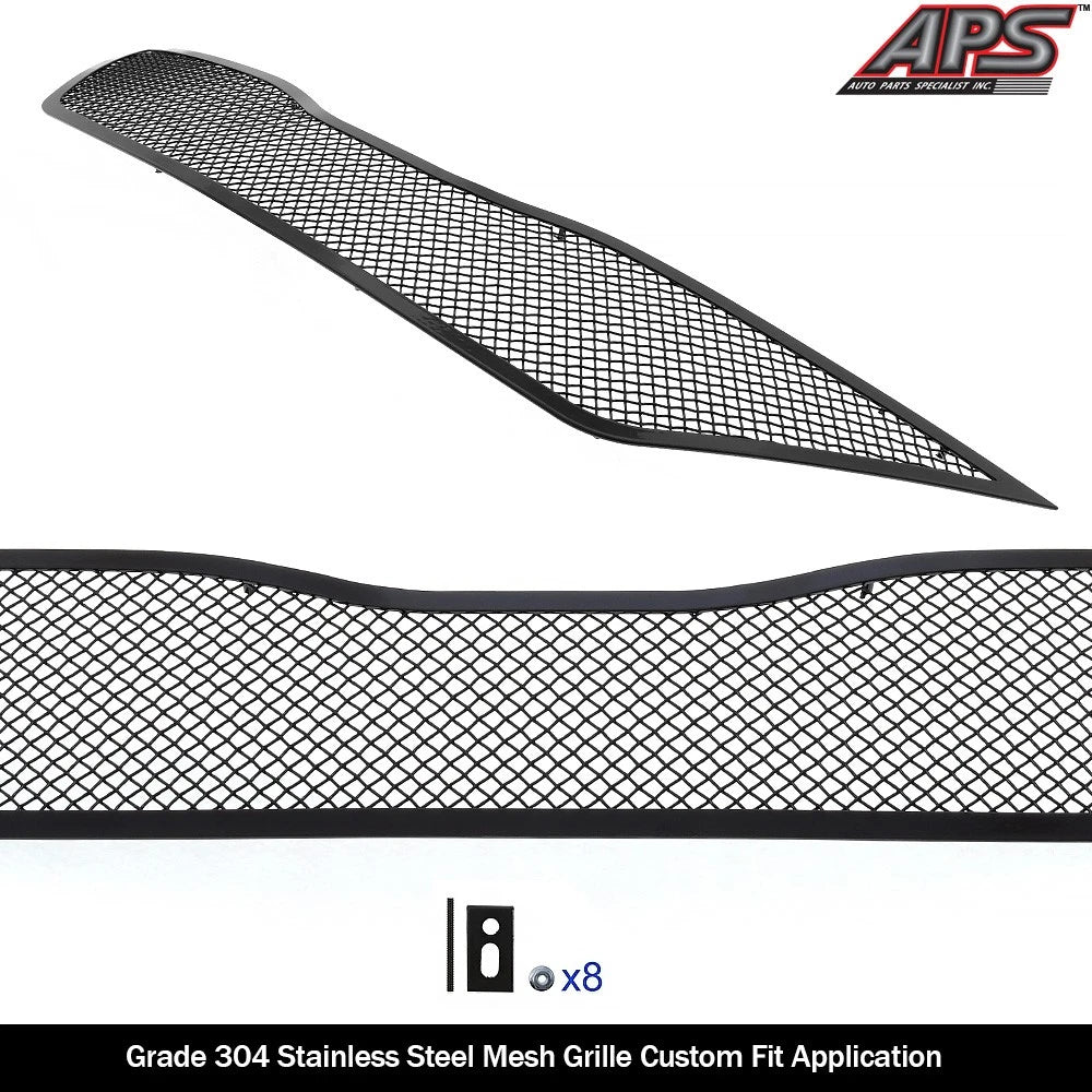 Upper Black Mesh Grille Insert for Toyota Sienna SE (2011-2017)