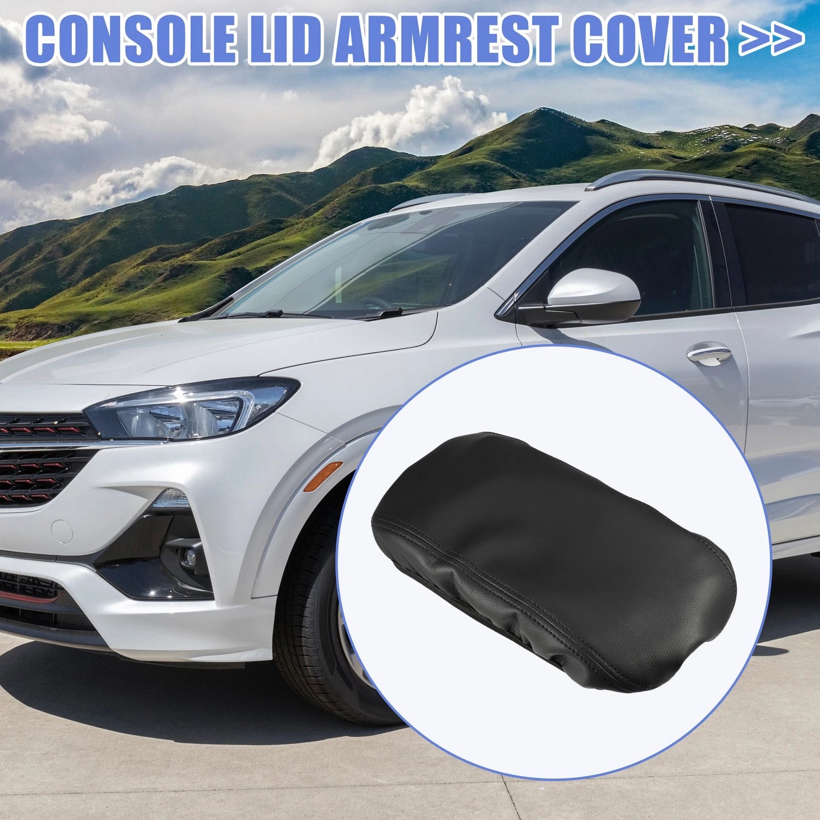 Armrest Cover for Buick Encore GX (2020–2024) - Black