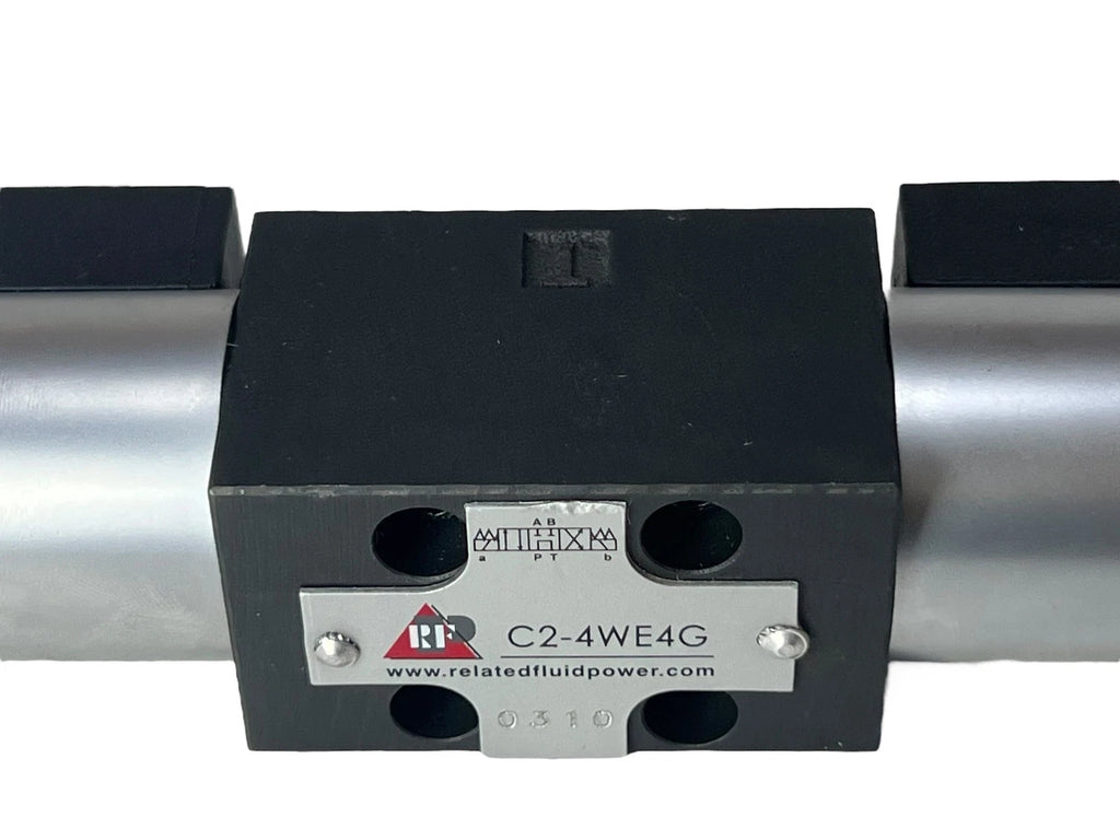 Hydraulic Control Solenoid Valve for Related Fluid Power C2-4WE4G (24VDC)