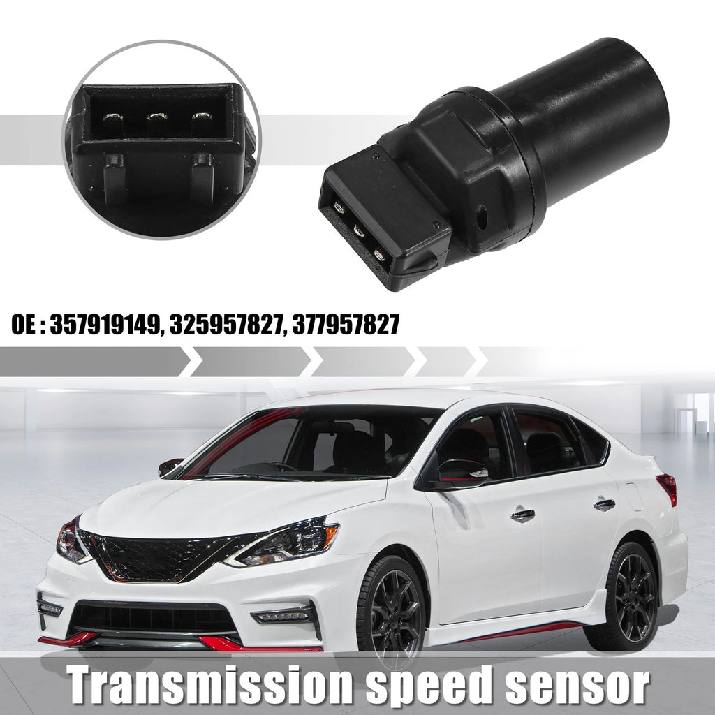 Transmission Speed Sensor for Volkswagen Cabrio (1995–2002) 357919149 3 Pins