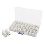 55PCS Quick Connect Electrical Wire Terminal Block Connector Set