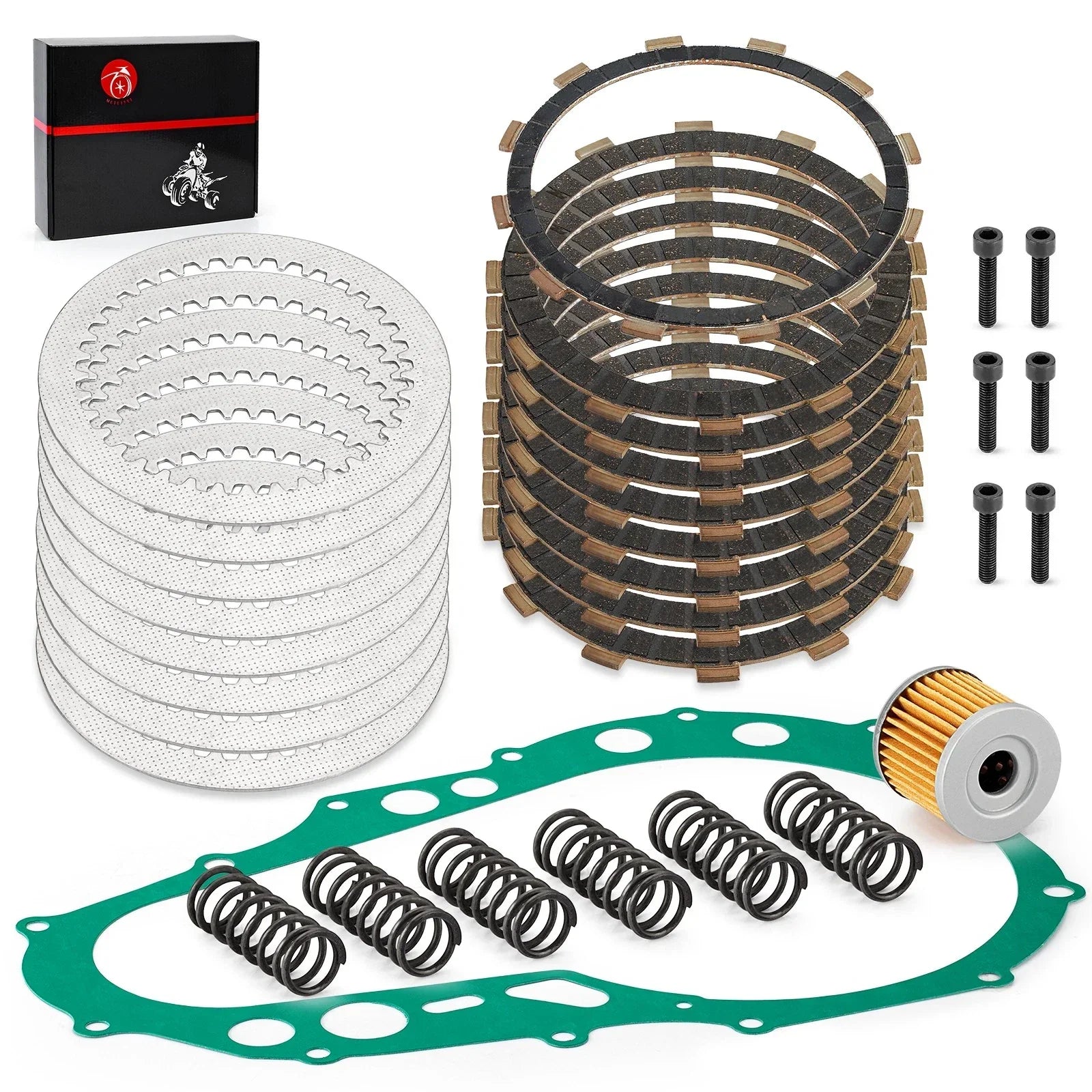 Clutch Kit Springs & Gasket w/ Oil Filter for Suzuki LTZ400 (2004–2007)
