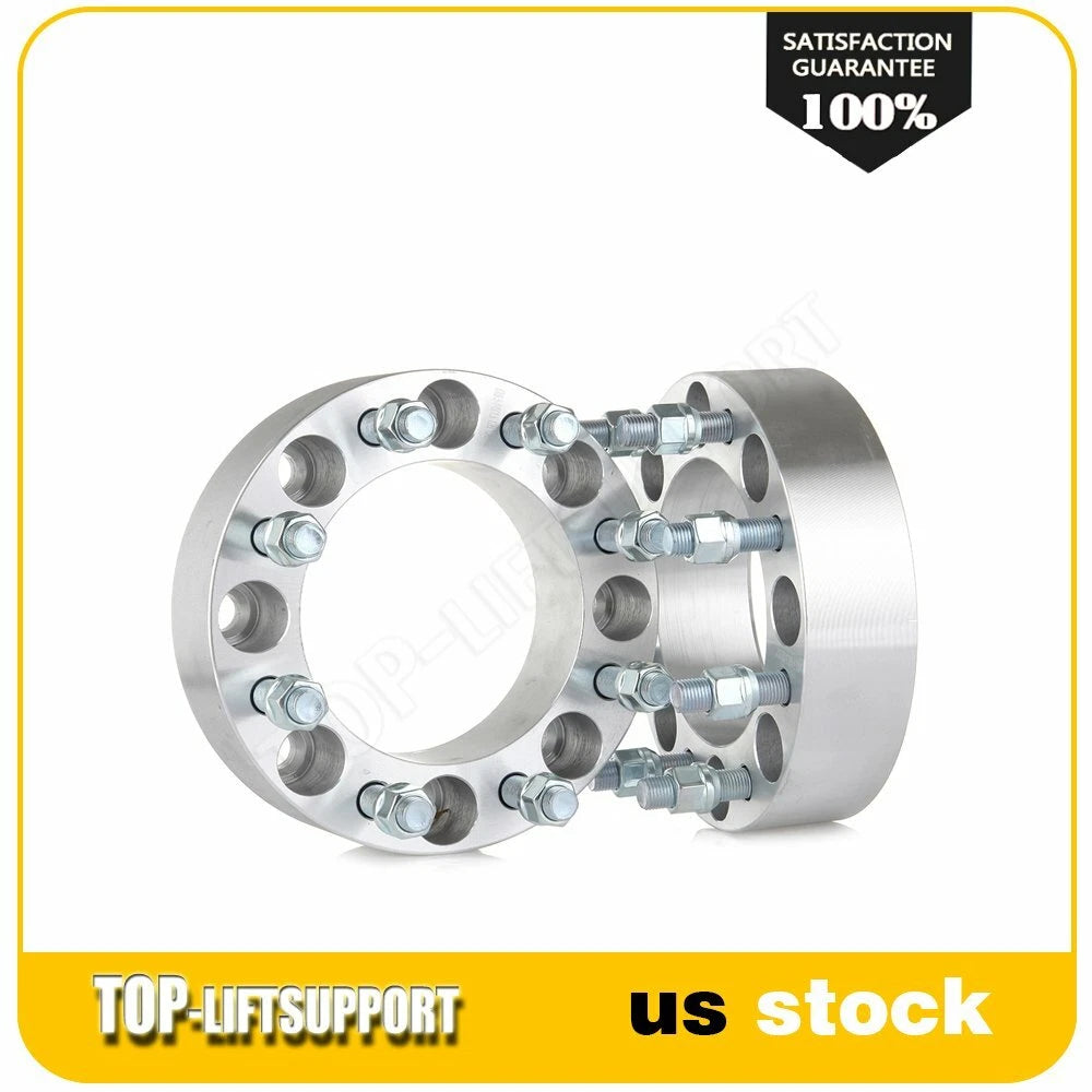 2X 2 Inch Wheel Spacers for Ram 2500 3500 Hummer H2 Chevy C2500