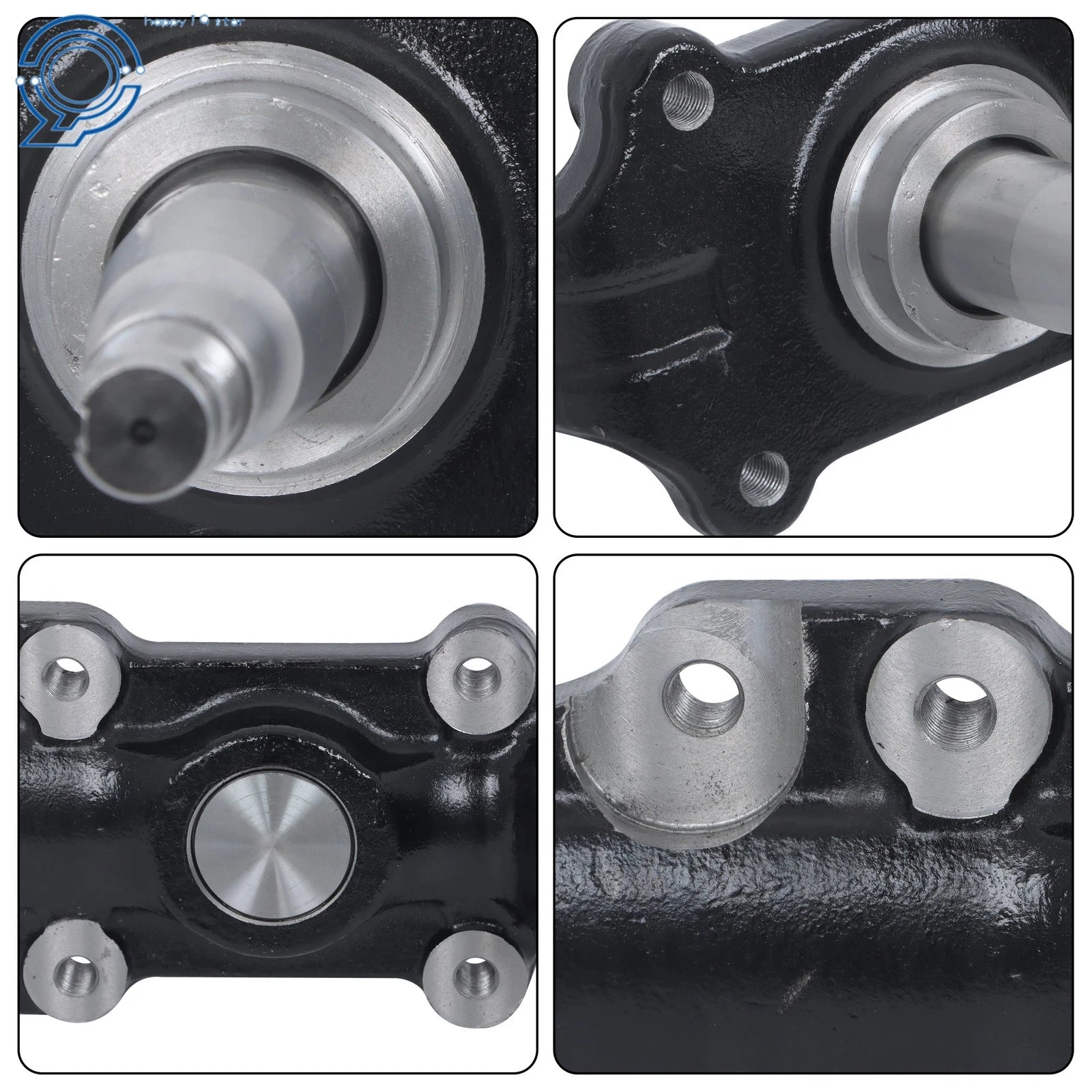 2" Drop Spindles for Chevrolet Bel Air (1955–1957)