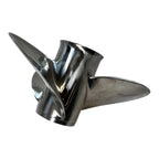 3 x 15 1/4 x 19 Rebel Stainless Steel Propeller for Evinrude Johnson (LH)