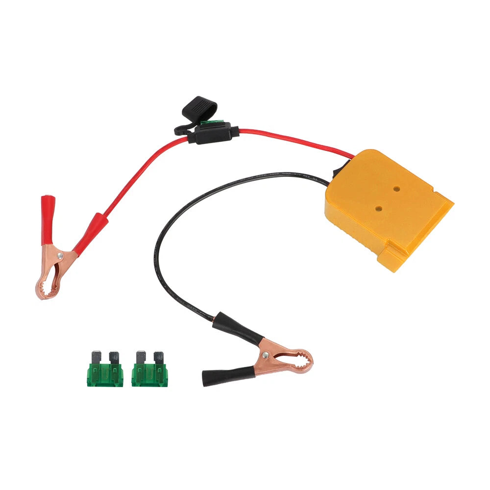 Jump Starter Charger Adapter for Dewalt 18V 20V