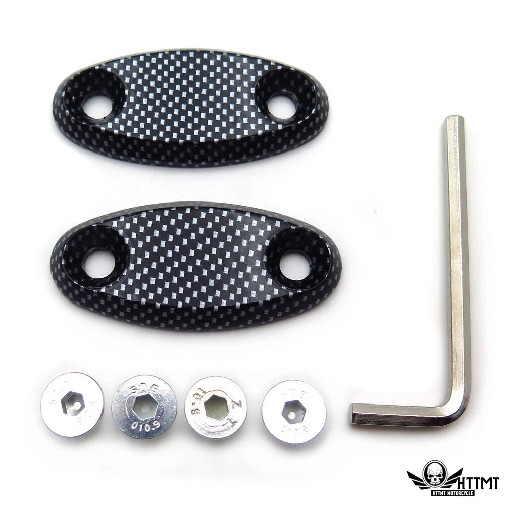 Mirror Block Off Base Plate for Honda CBR 600 F4 F4i 900 RR 929 954 1000RR