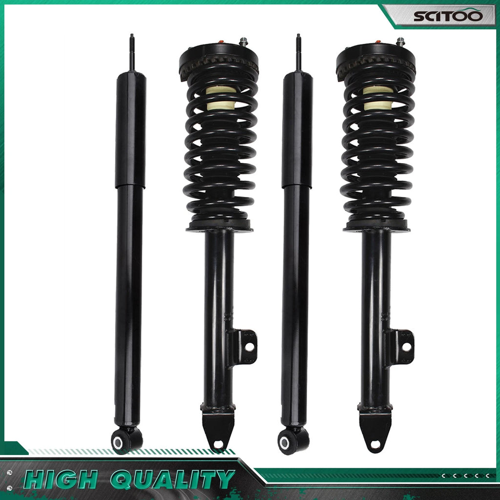 Set of 4 Front Struts Rear Shocks for Dodge Charger Magnum Chrysler 300 (2005–2010)