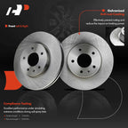 Front Brake Rotor & Pads Set for Chevy Captiva Sport (2012-2015)