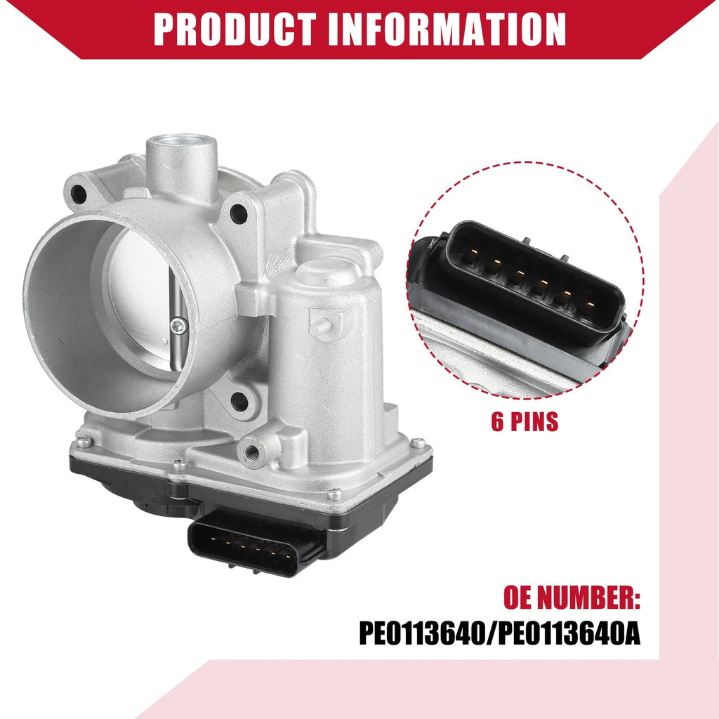 Electronic Throttle Body with TPS Sensor for Mazda 3 (2014–2018)