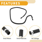 Cooler Hose for Ford Mondeo (2000–2007) No. 1S718C012DD Rubber Black