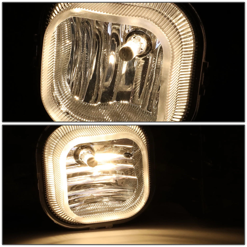 Clear Fog Light Lamps for Ford F250-F550 Super Duty Excursion (2005–2007)