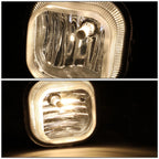Clear Fog Light Lamps for Ford F250-F550 Super Duty Excursion (2005–2007)
