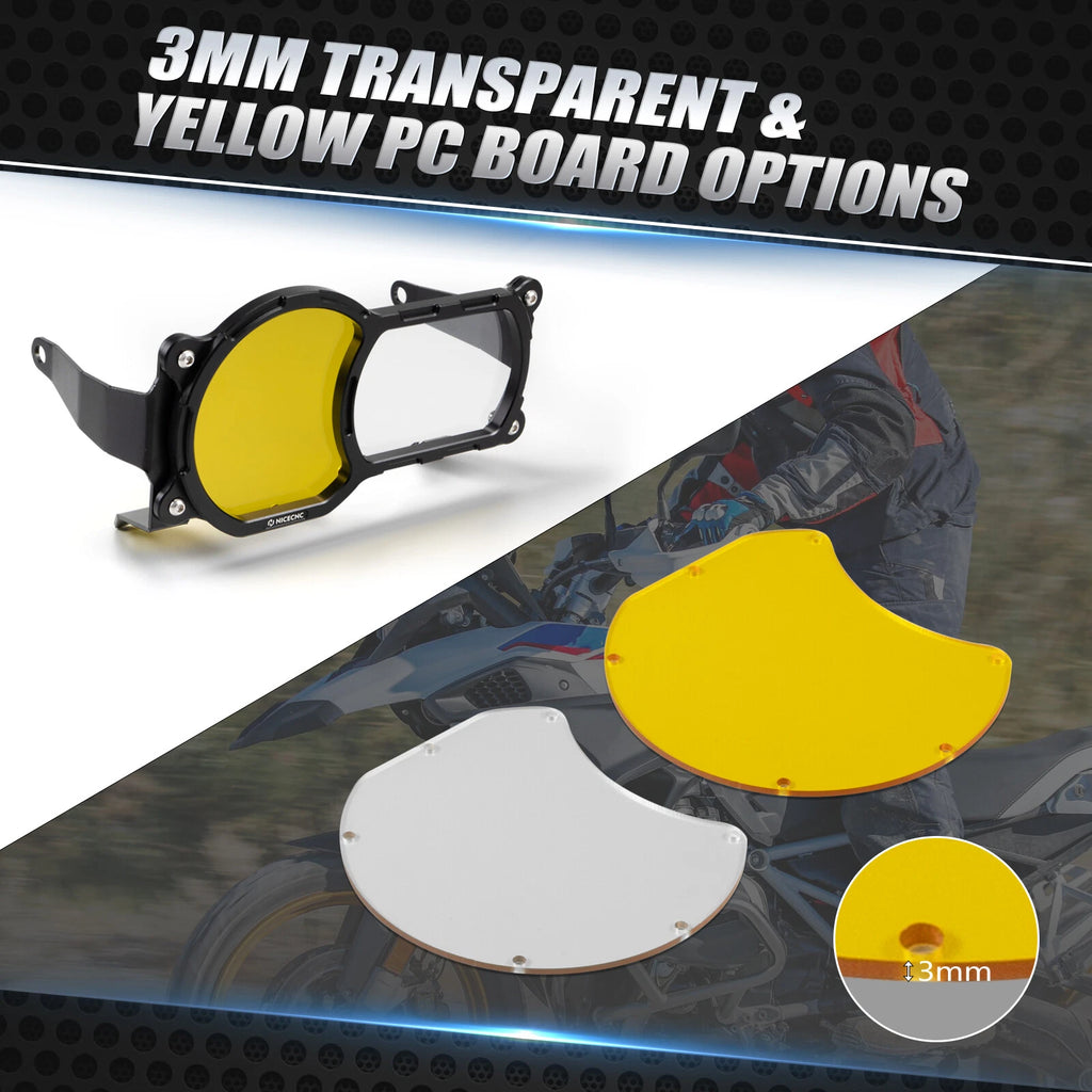 Headlight Protector Guard for BMW R1250GS (2020–2023), R1250GS Adventure (2020–2024)