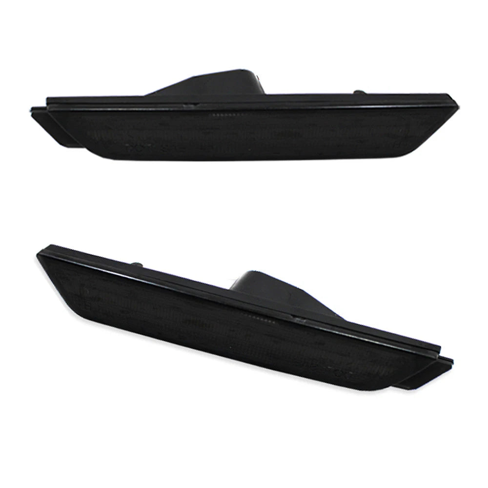 2X Smoked Black Lens Rear Side Marker Lights for Chevy Camaro (2010–2015)