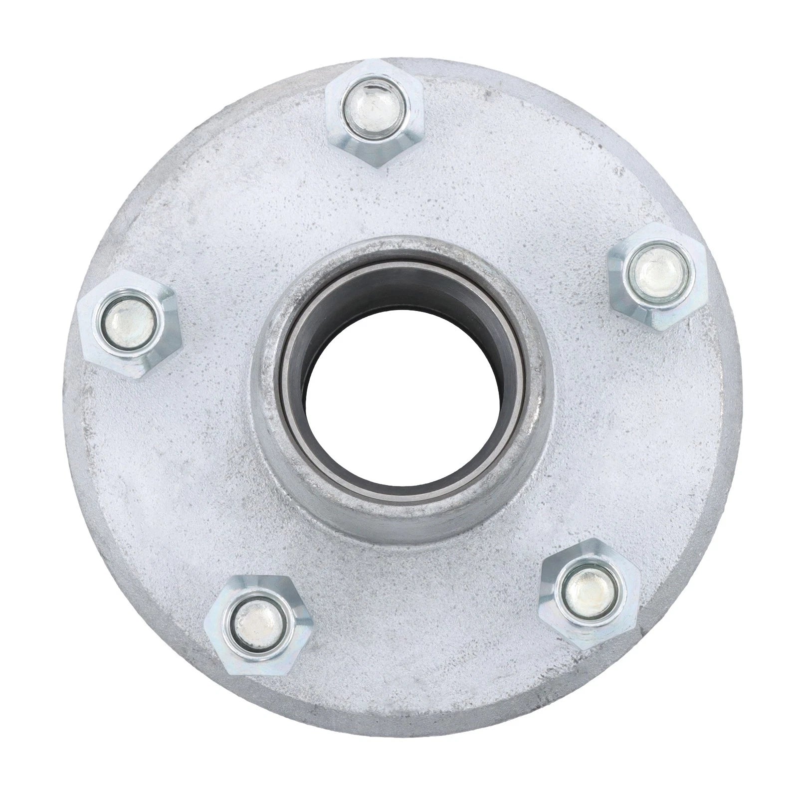 Set of 2 Trailer Hubs for 5 Bolt Axles (Hot Dipped Galvanized)