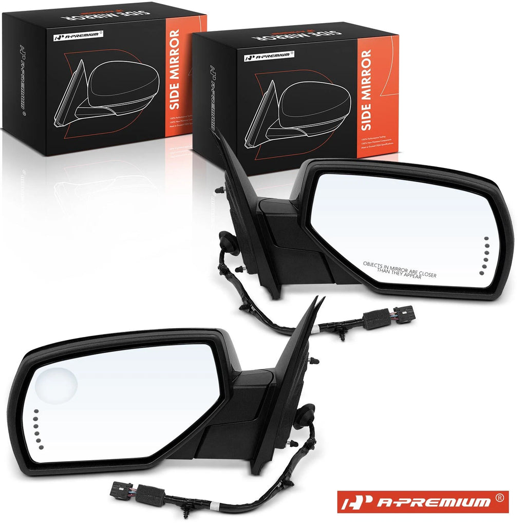 Power Mirror Pair with Signal for Chevy Silverado 2500 HD 