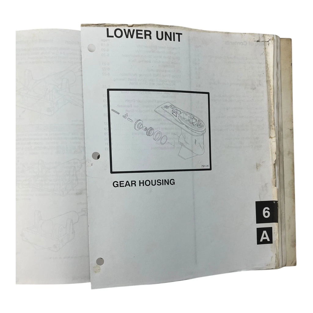 Service Manual for Mercury/Mariner Outboards 75-125 (90-830234R1)