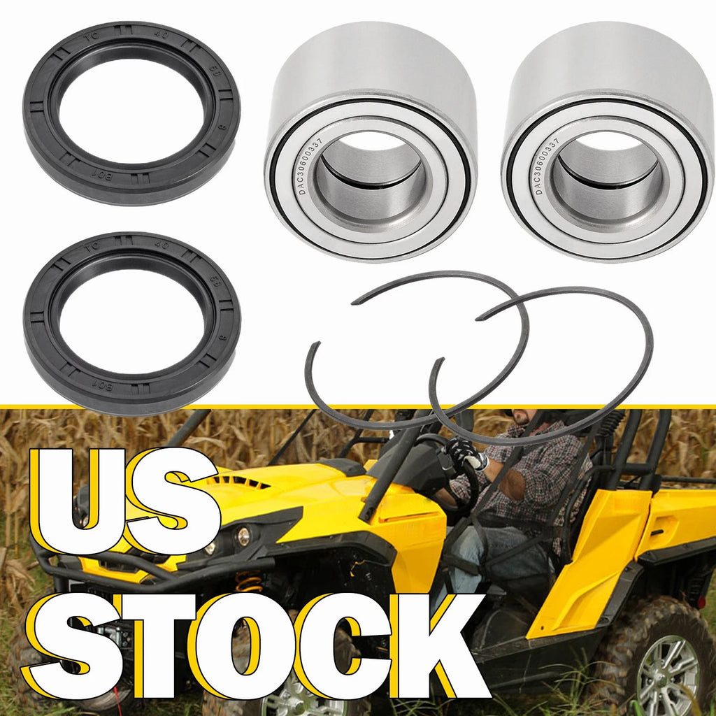 2 Wheel Bearings for Can-Am Renegade/Commander/Maverick 1000/850/800/570 w/Seals