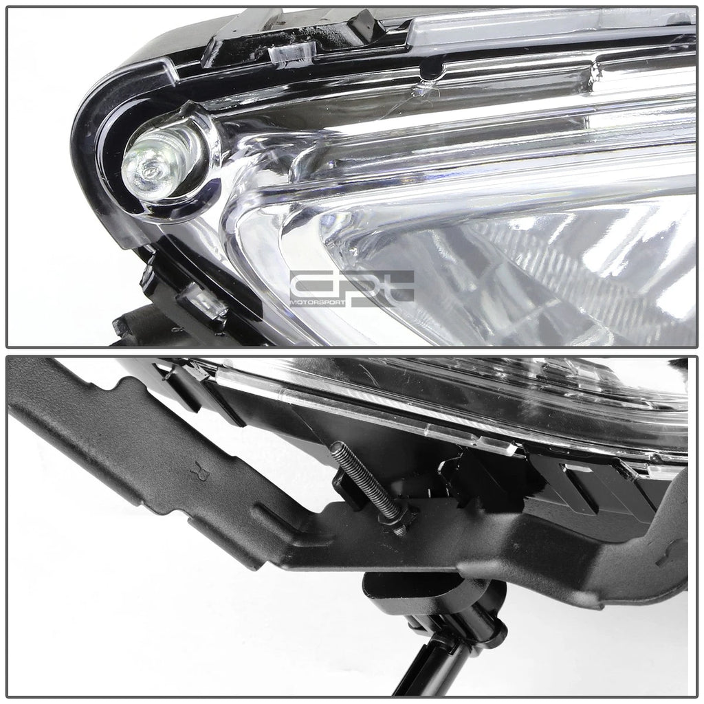 Set of 2 Chrome Clear Lens Fog Lights for Md/Ud (2011–2013)