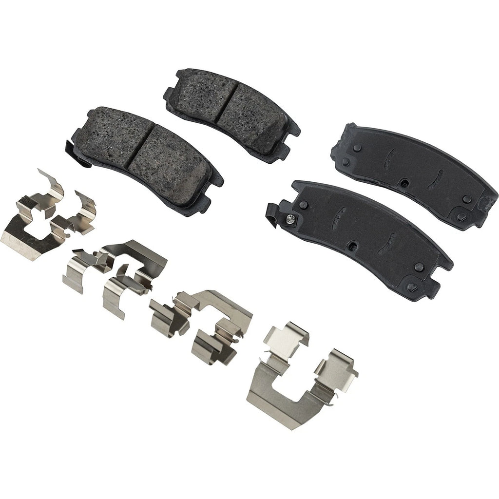 Brake Disc and Pad Kit for Chevrolet Impala (2006–2010) Cross-drilled