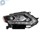 LED Headlight for Nissan Rogue (2014-2016) Chrome Passenger Right Side