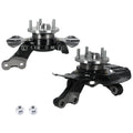 2pc Front Steering Knuckle and Wheel Hub Bearing Assembly for Toyota Corolla (2003–2008)
