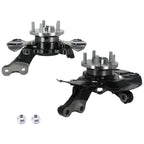 2pc Front Steering Knuckle and Wheel Hub Bearing Assembly for Toyota Corolla (2003–2008)