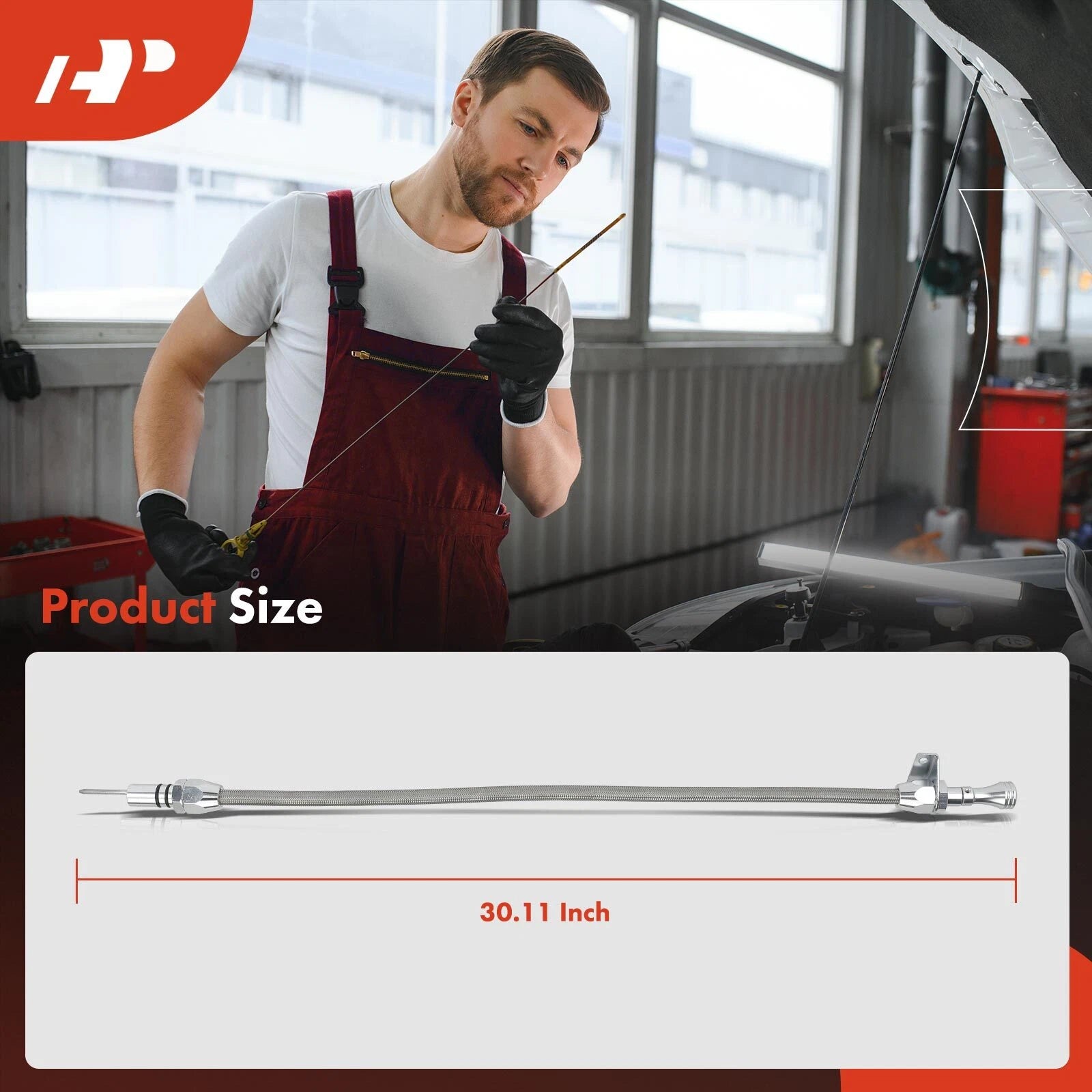Flexible Stainless Transmission Dipstick for Chrysler