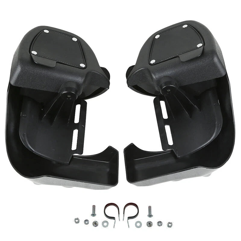 Lower Vented Leg Fairing Glove Boxes for Harley Touring Electra Glide (1983–2013)