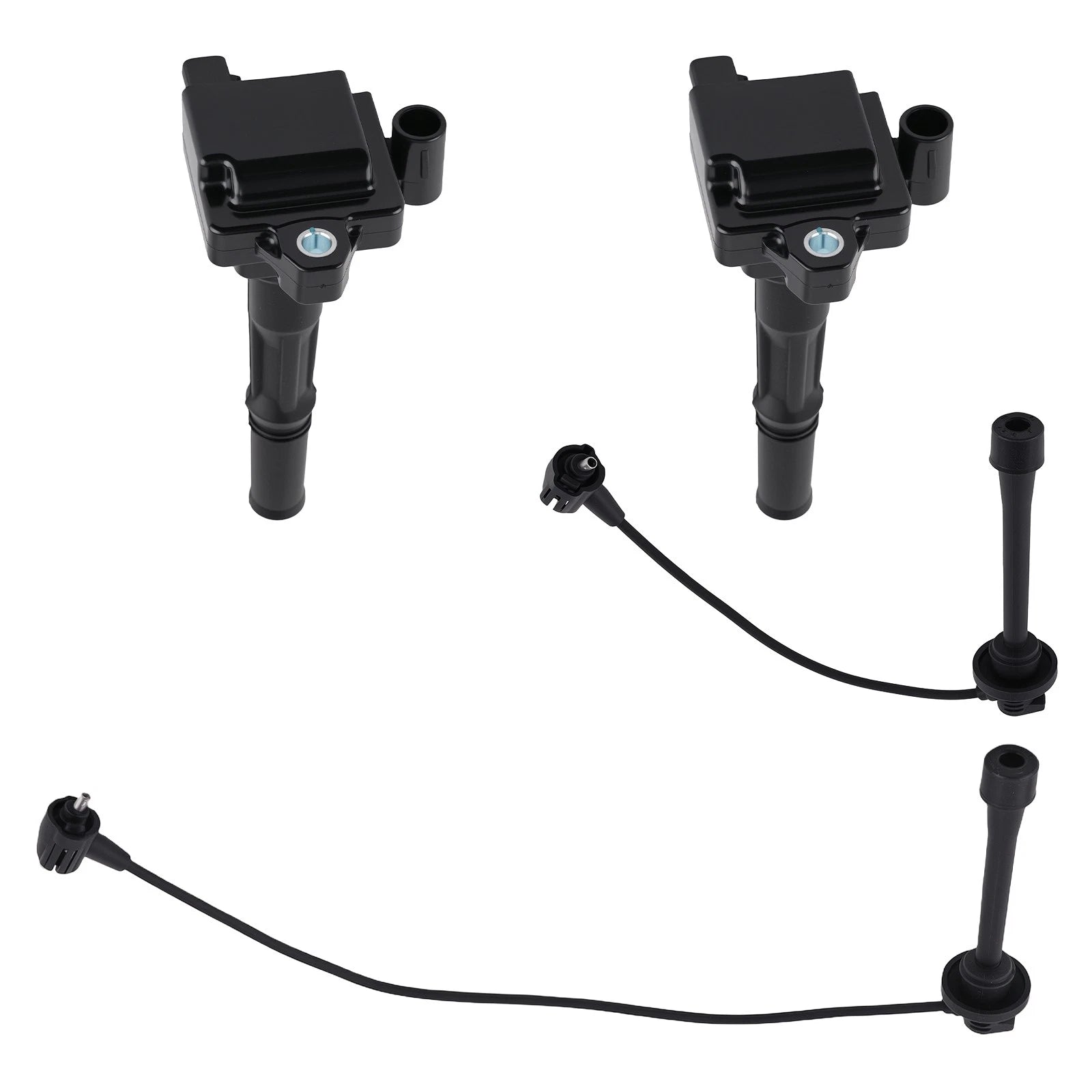 2X Ignition Coils & Wires Set for Toyota Tercel Paseo (1995–1999) UF170