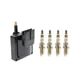 Set of 4 Hitachi Ignition Coils & NGK Iridium IX Spark Plugs for Probe 1995-1997