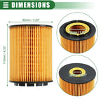 Engine Oil Filter Set for Porsche Cayenne (2003-2010)