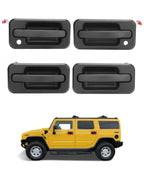 4X Outside Exterior Door Handle for Hummer H2 (2003–2009) 15104792