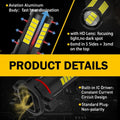 AUXITO 5202 H16 LED Fog Light Bulb for