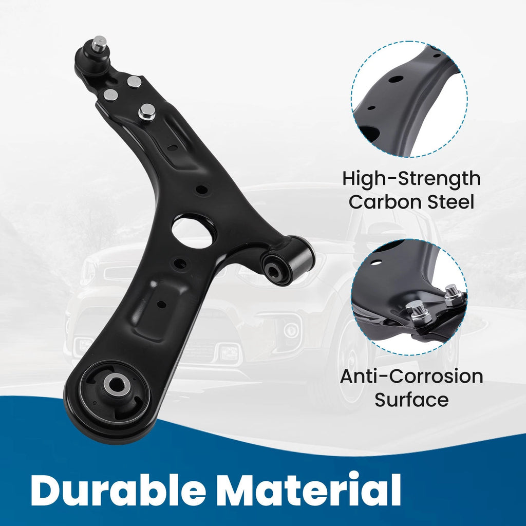 Front Lower Control Arm w/ Ball Joint Assembly for Kia Soul (2014–2019) K750523