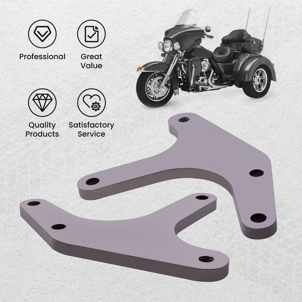 1.5" Lift Leveling Bracket Kit for Harley Davidson Trike Tri Glide (2014-2023)