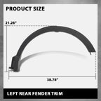 Rear Left Fender Flare for Toyota RAV4 (2016–2018)